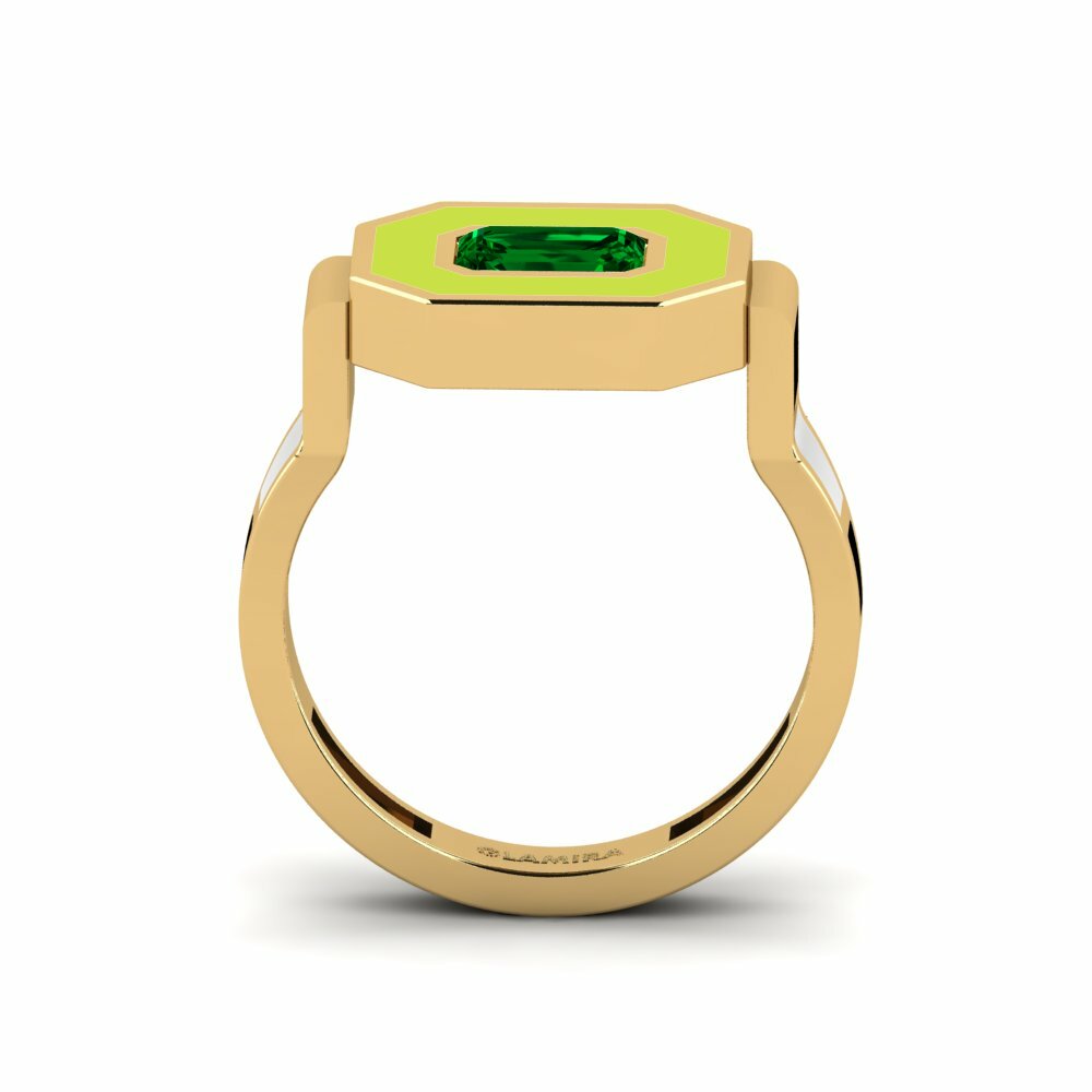 Zircone Vert Bague Bryllu