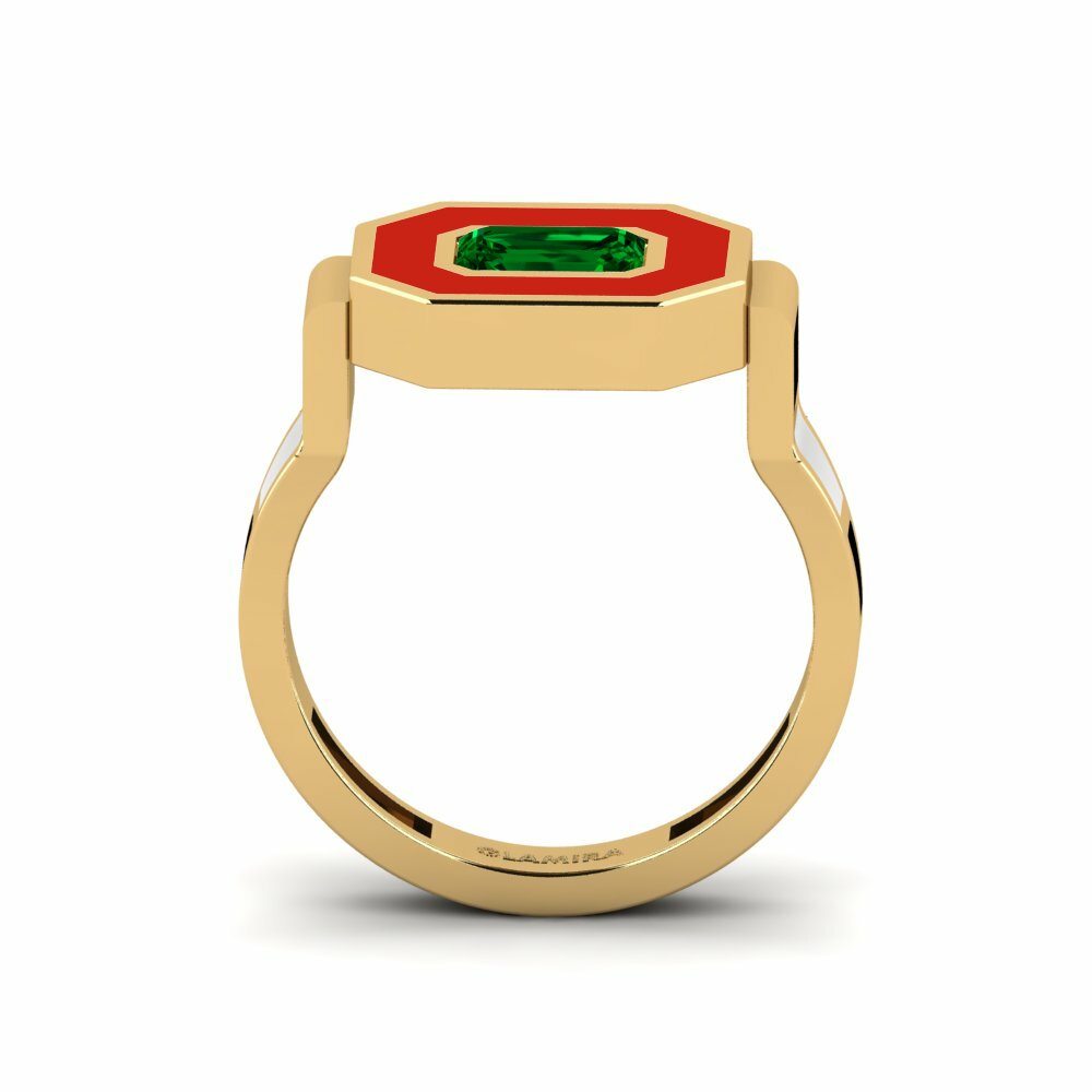 Zircone Vert Bague Bryllu
