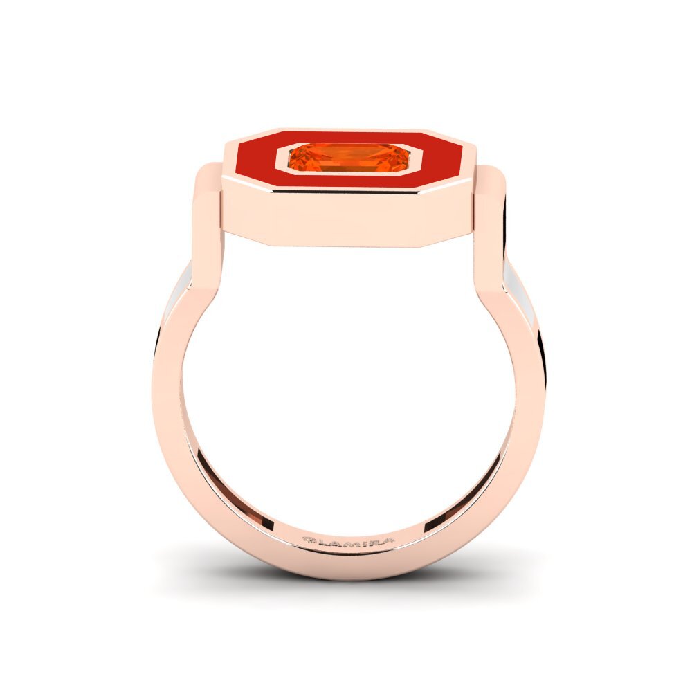 Rotgold 375 Ring Bryllu