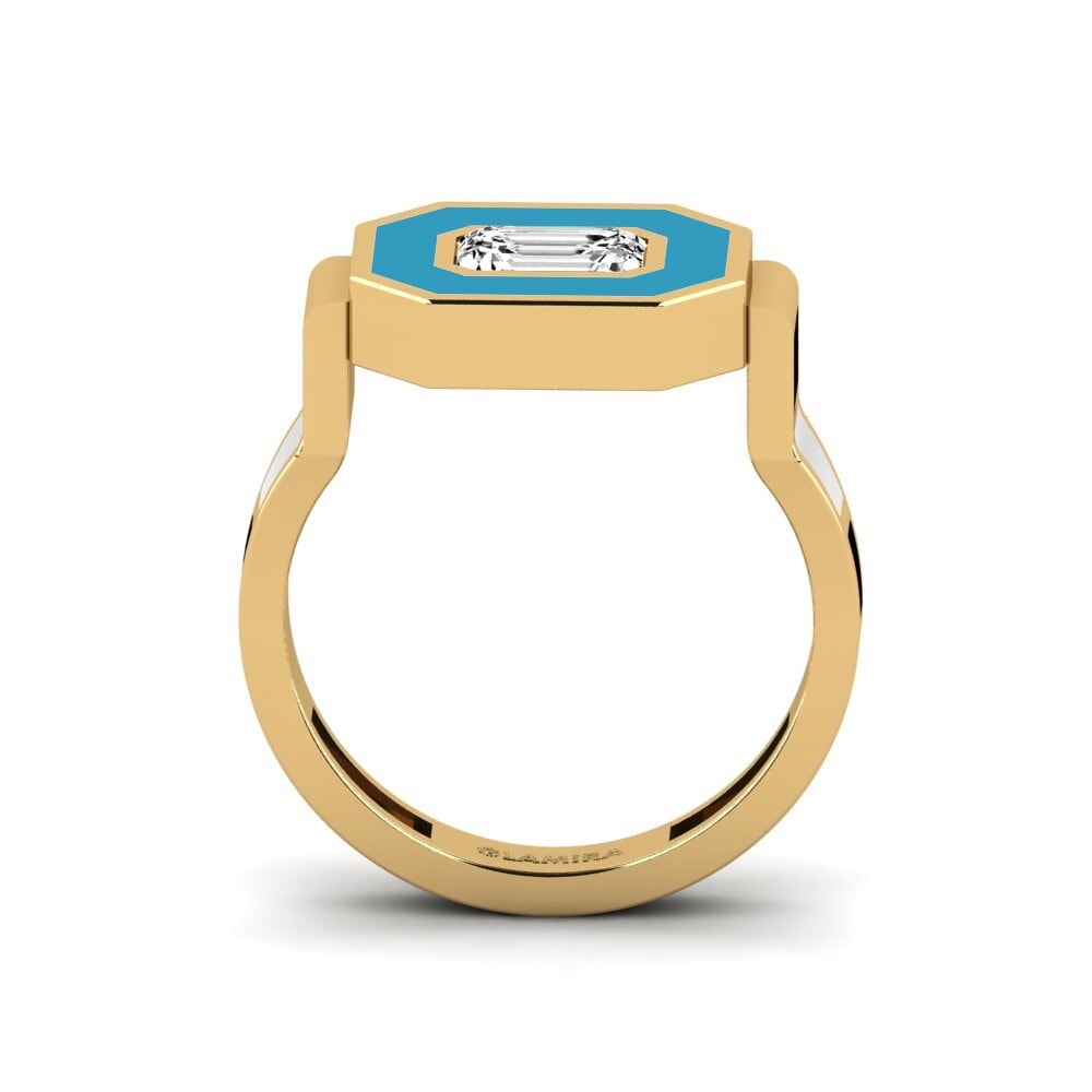Moissanit Ring Bryllu