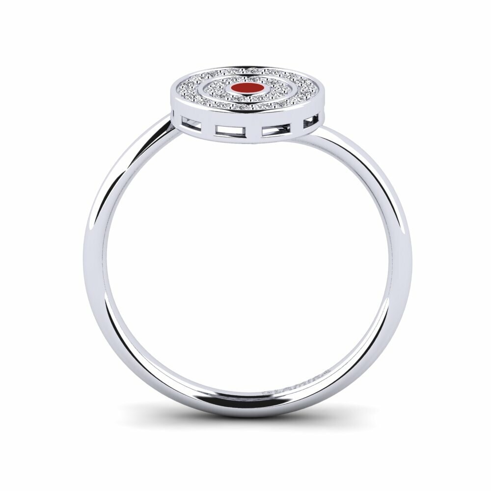 Argent Blanc Bague de fiançailles Bucheron