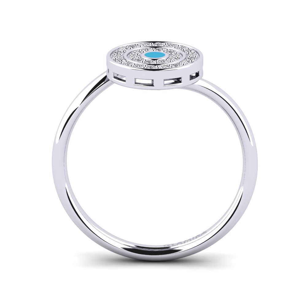 950 Platin Verlobungsring Bucheron