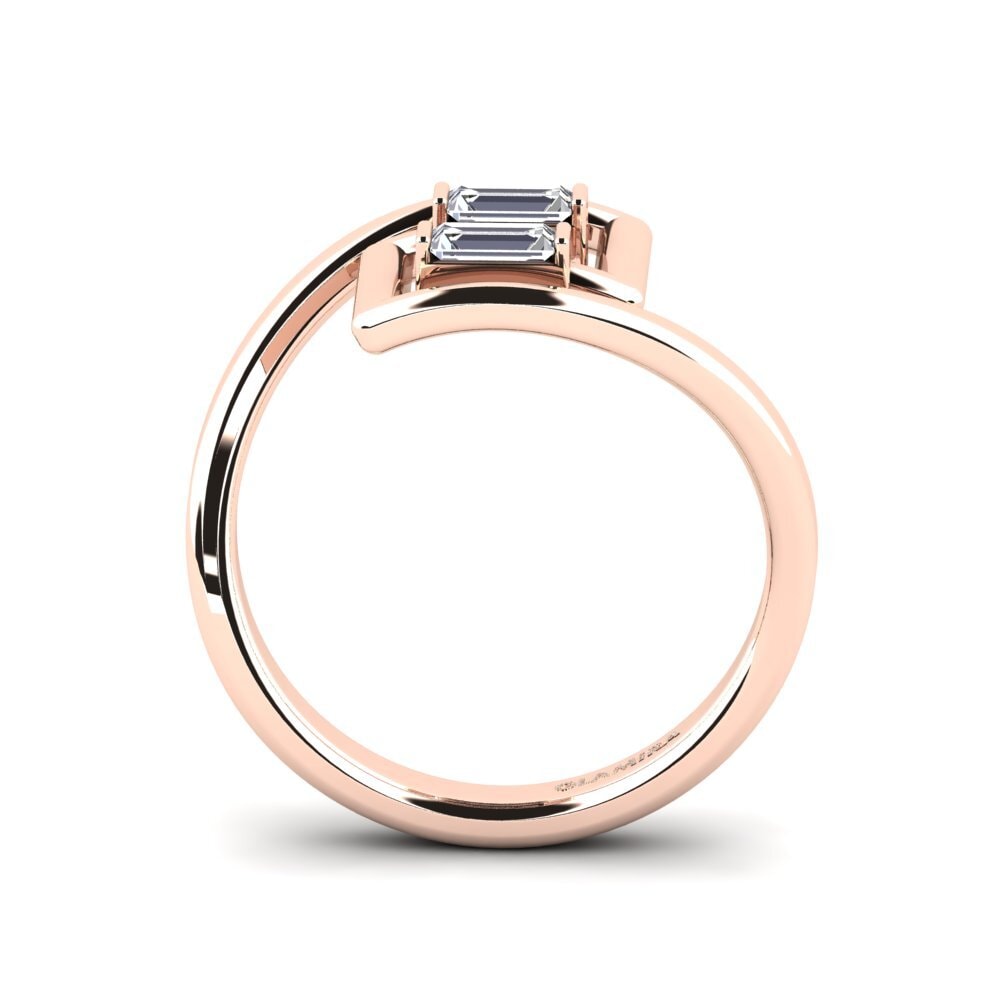 Labor-gezüchteter Diamant Ring Buoyant