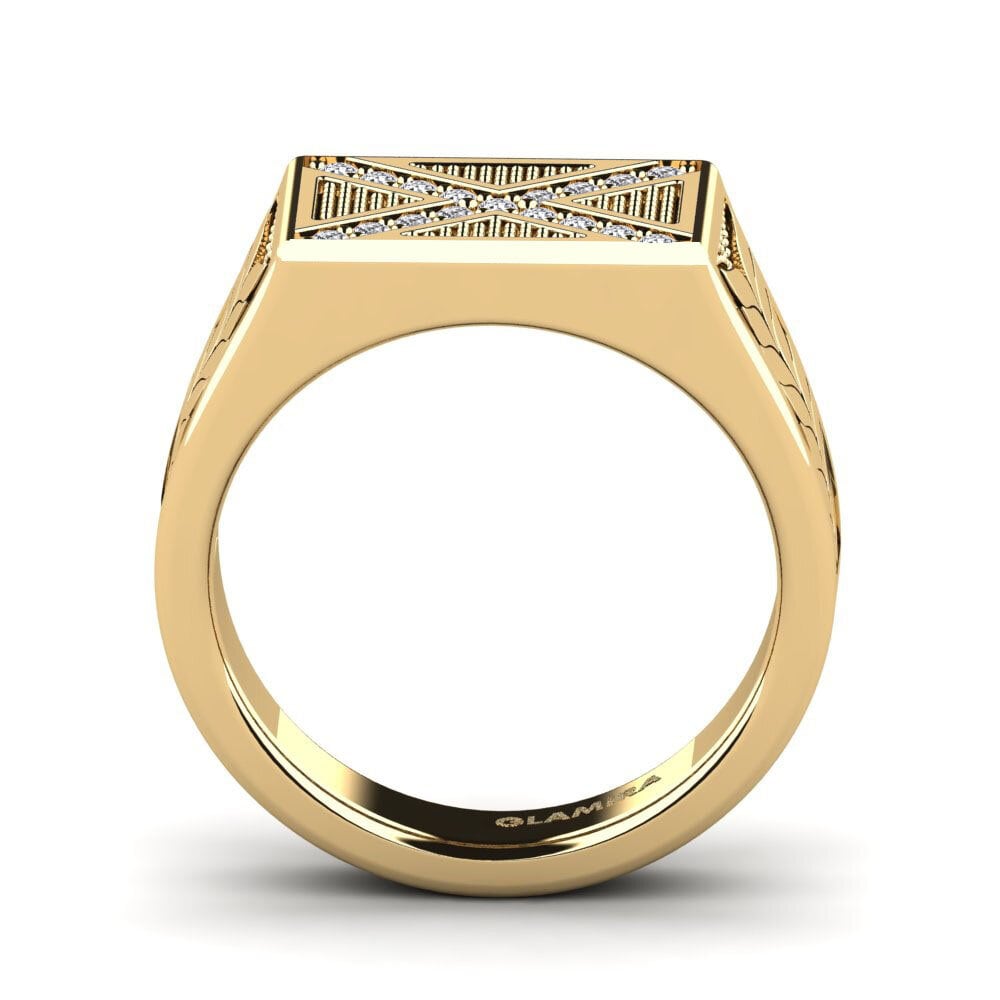 Diamante Anillo meñique Businos
