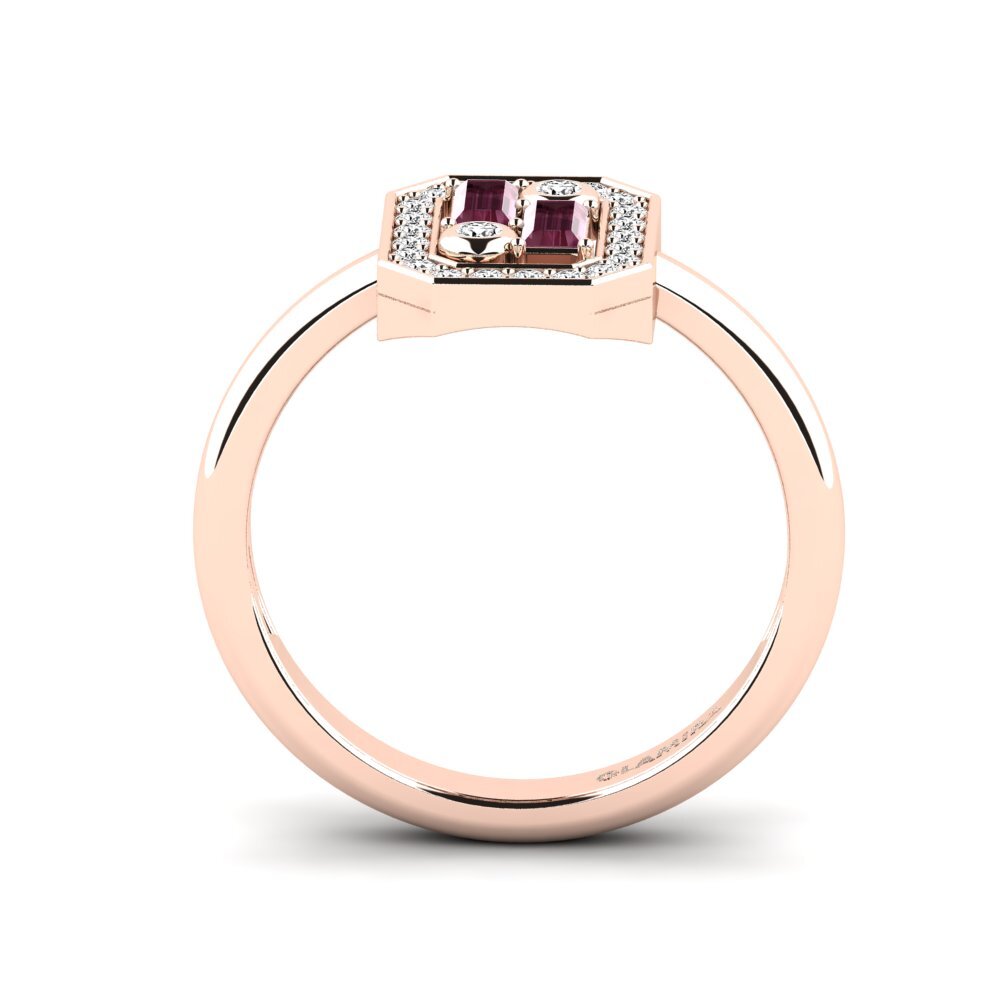 Rhodolite Garnet Ring Calciferol