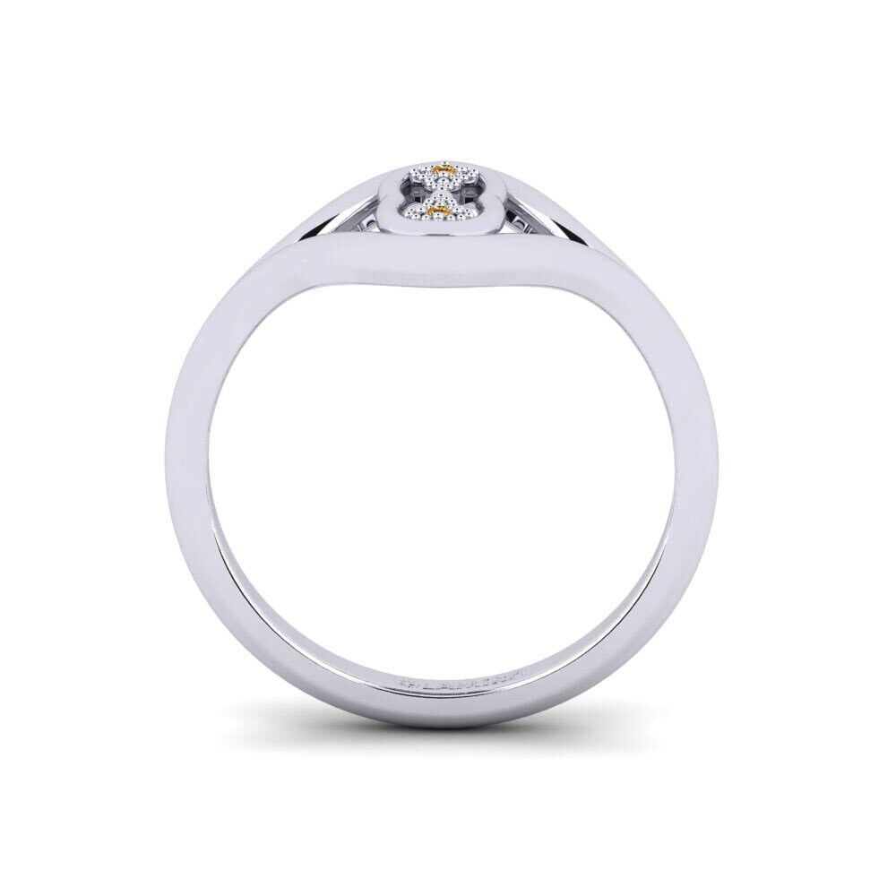 Brauner Diamant Ringe Calcon