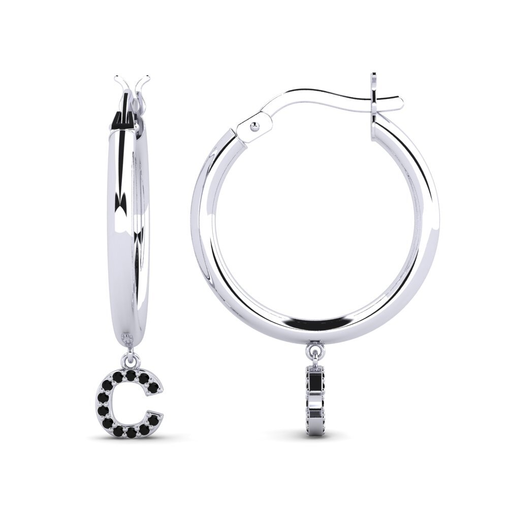 Black Sapphire Women's Earring Camara C