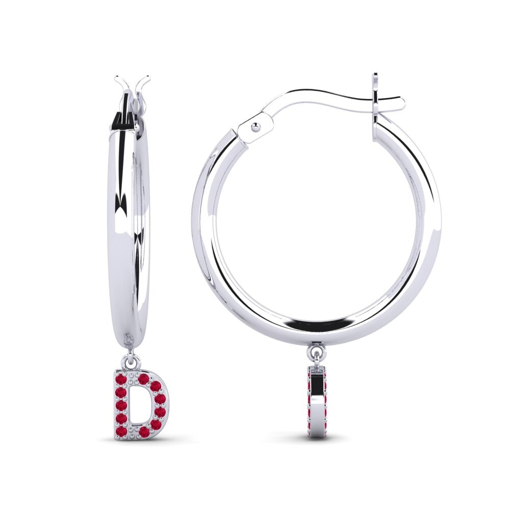 Ruby Women's Earring Camara D