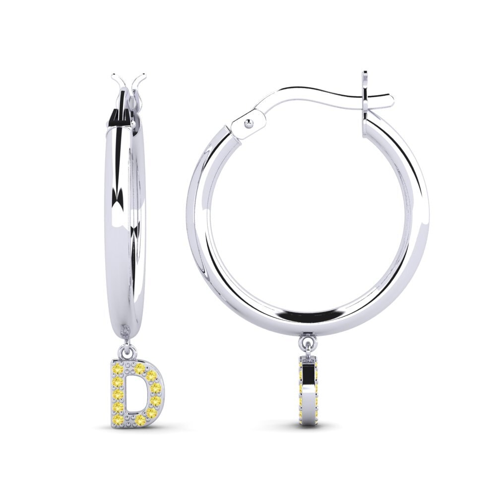 Yellow Sapphire Women's Earring Camara D