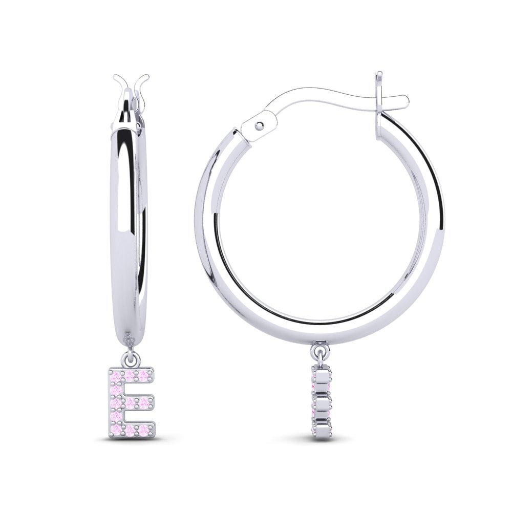 Pink Sapphire Women's Earring Camara E