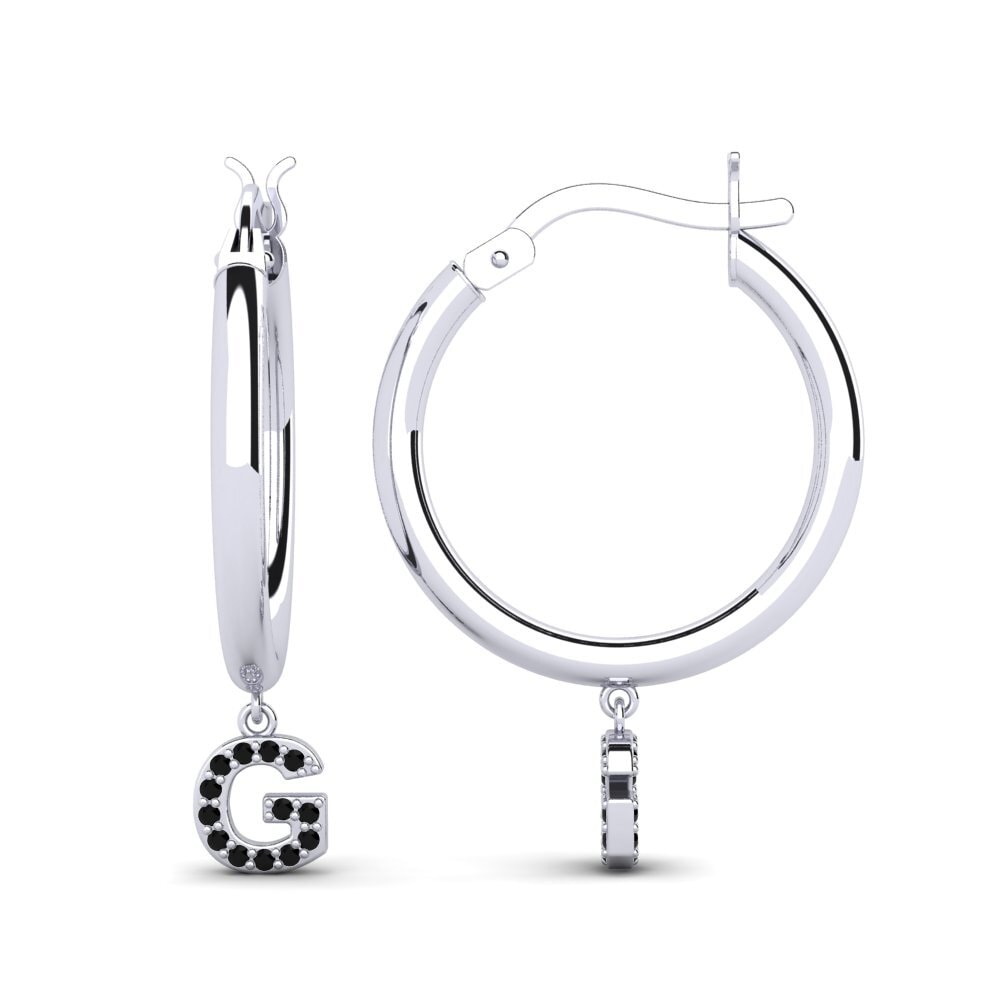Black Sapphire Women's Earring Camara G