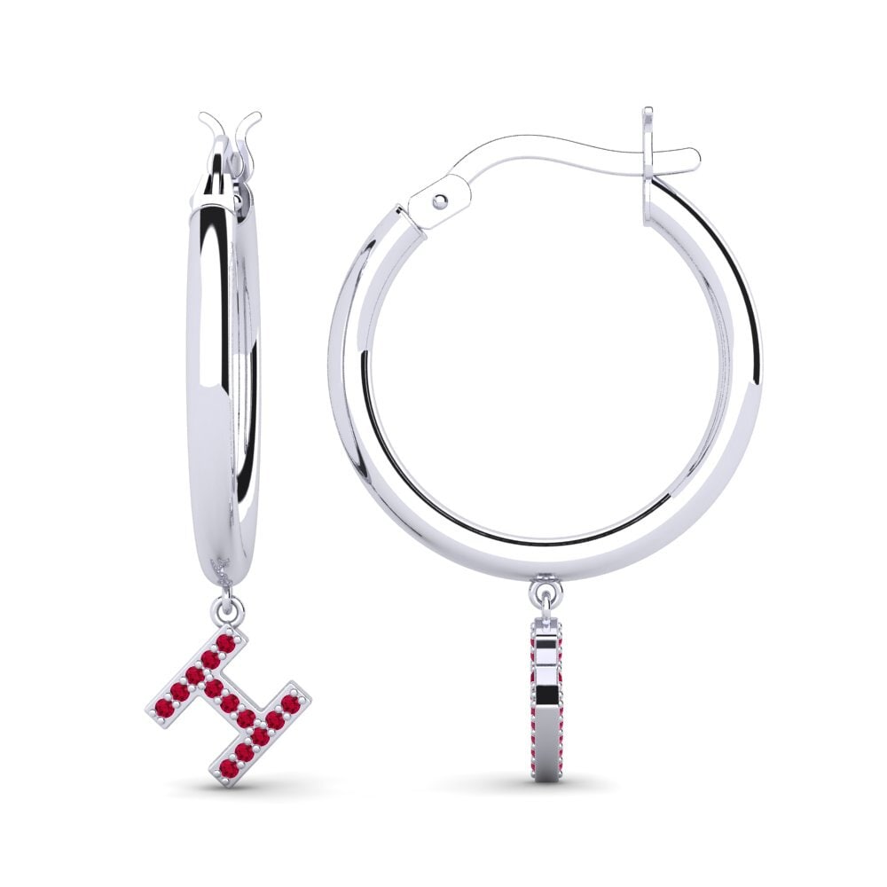 Ruby Women's Earring Camara H