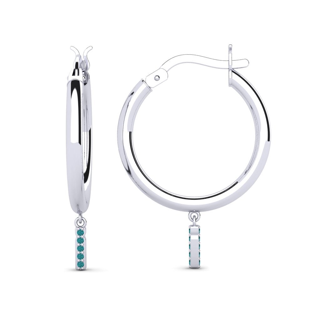 Blue Diamond Women's Earring Camara I