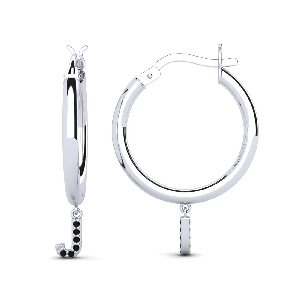 Black Sapphire Women's Earring Camara J
