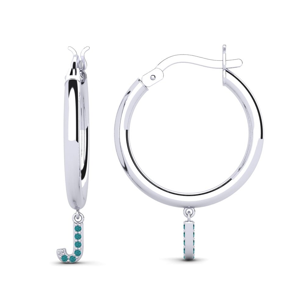 Blue Diamond Women's Earring Camara J
