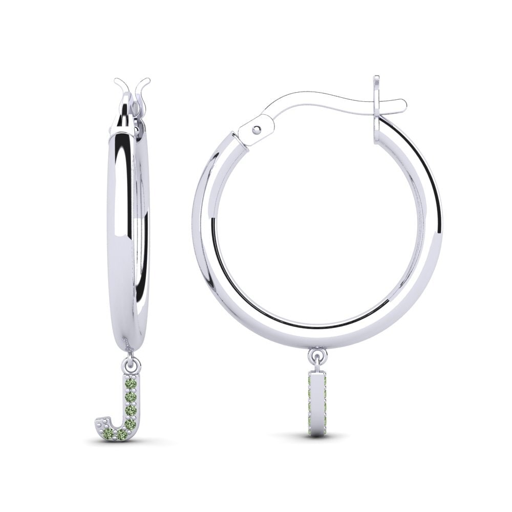Green Diamond Women's Earring Camara J