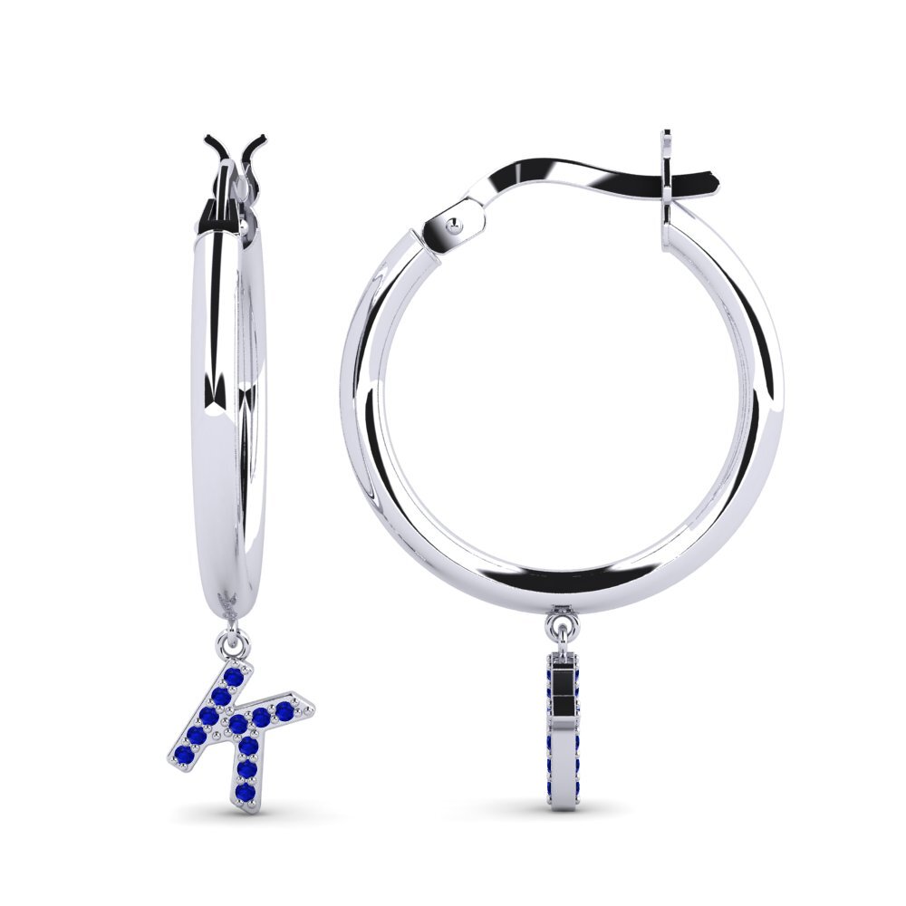 Sapphire Women's Earring Camara K