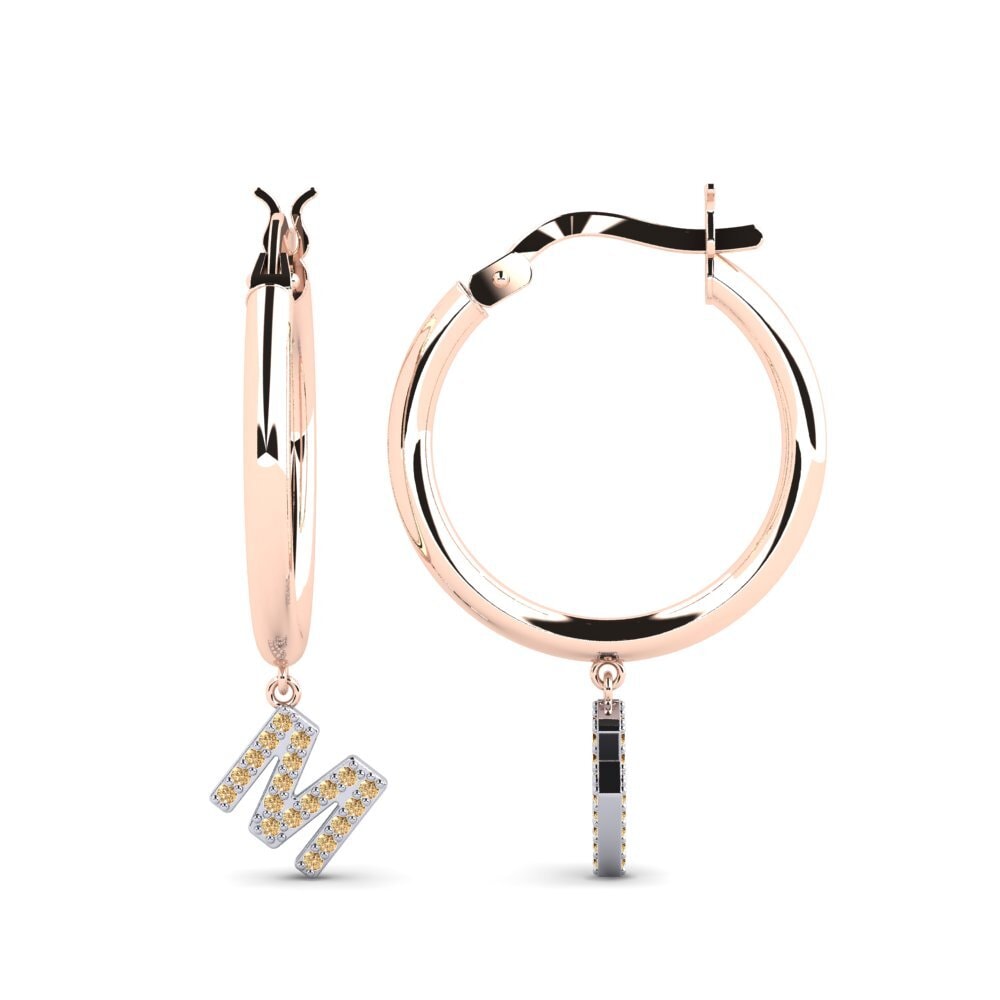 Brown Diamond Women's Earring Camara M