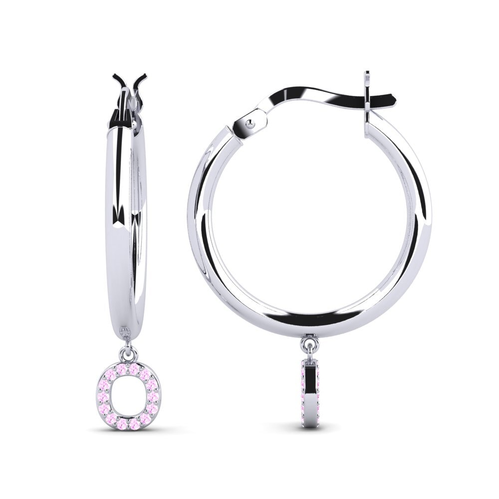 Pink Sapphire Women's Earring Camara O