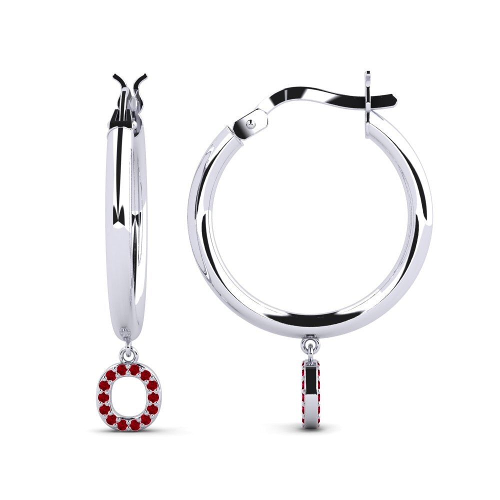 Red Zirconia Women's Earring Camara O