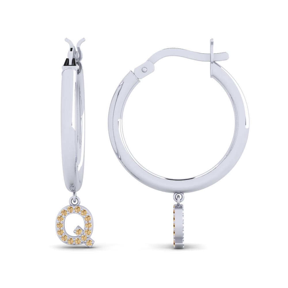 Brown Diamond Women's Earring Camara Q