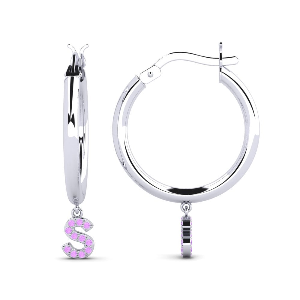 Amethyst Women's Earring Camara S