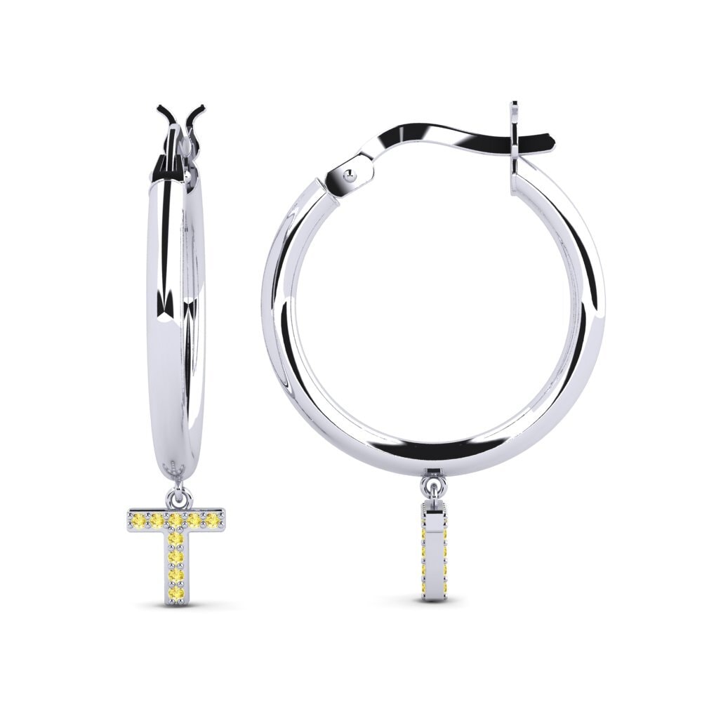Yellow Sapphire Women's Earring Camara T