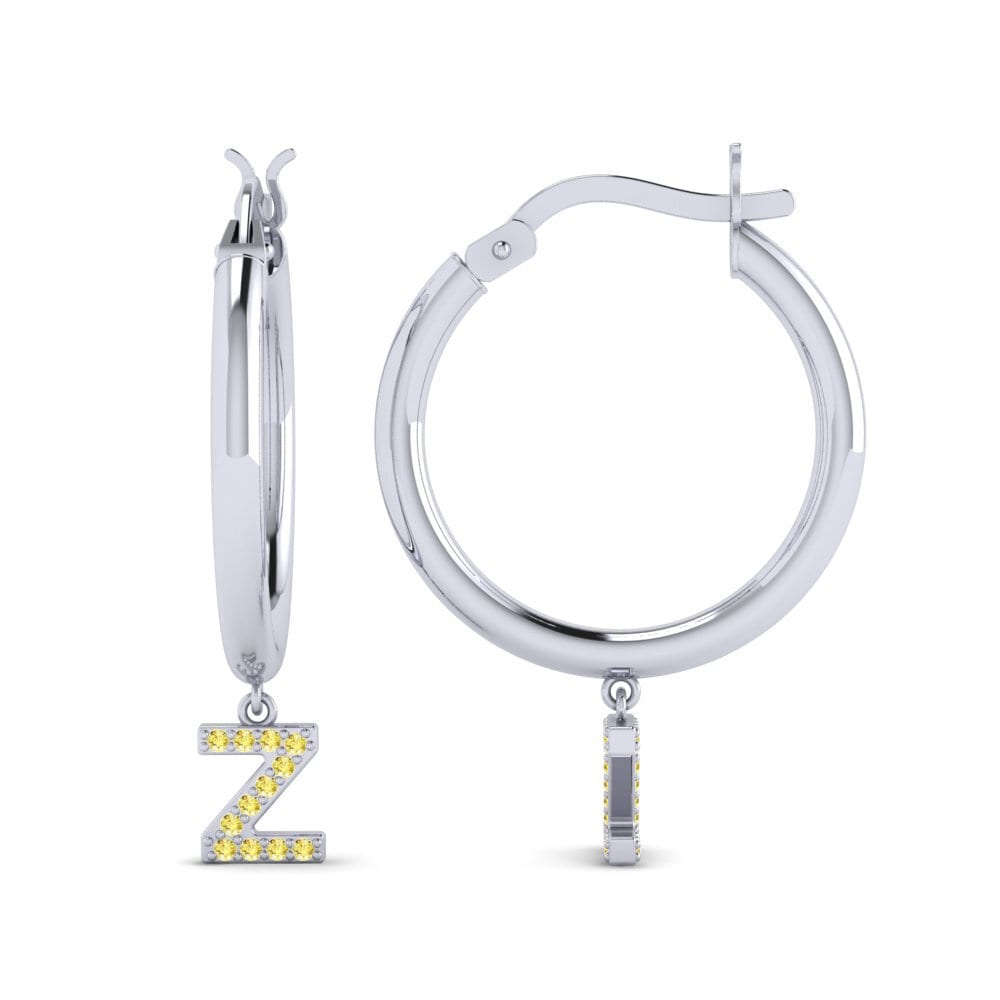 Yellow Sapphire Women's Earring Camara Z