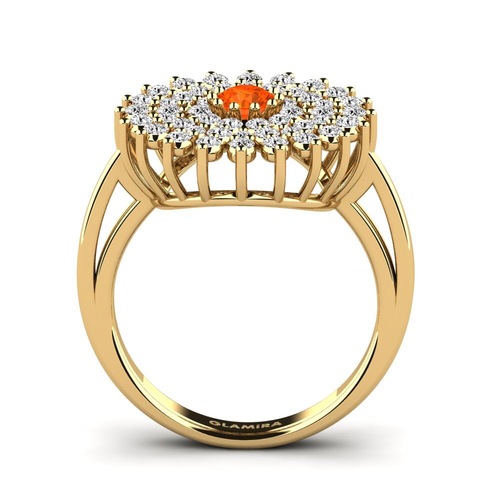 Vuur-Opal Ringen Camaradell