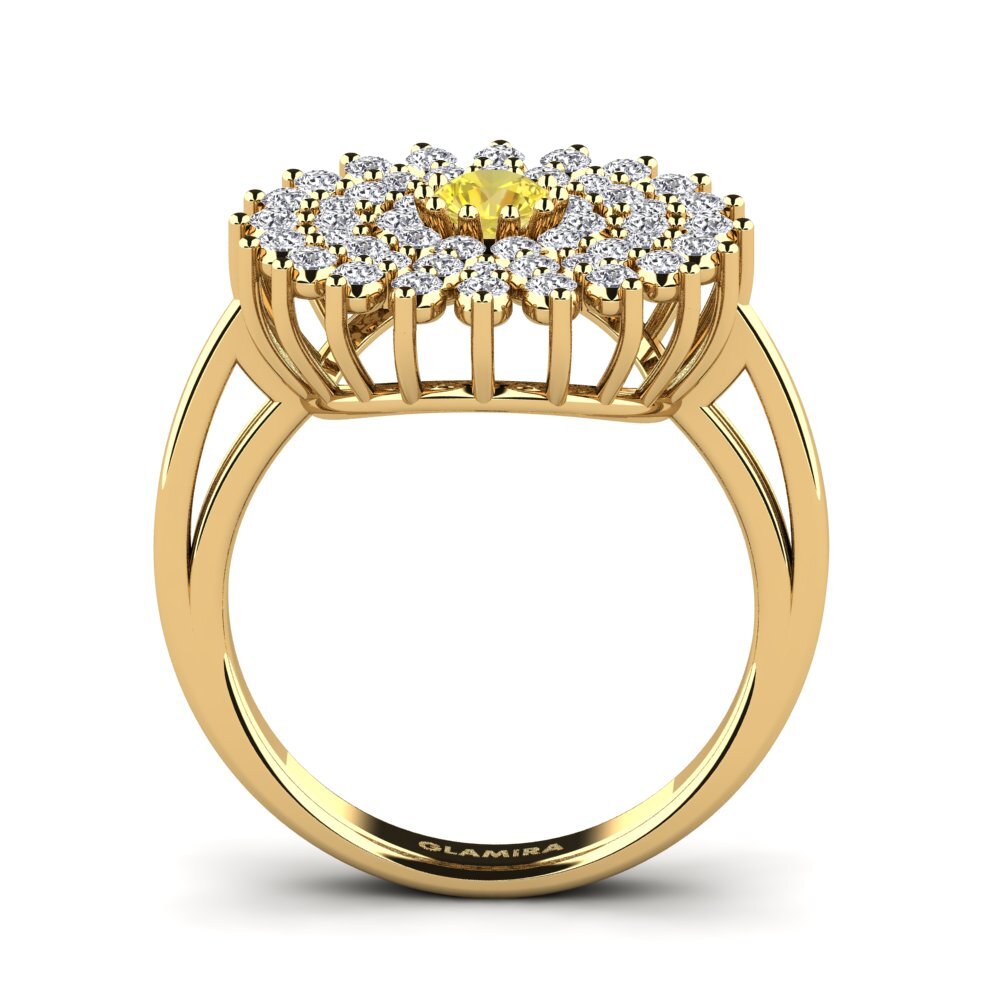 Yellow Sapphire Ring Camaradell