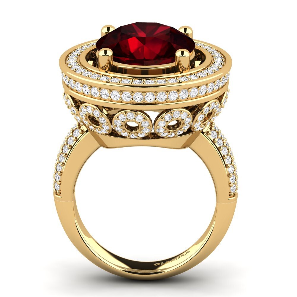 9ct Yellow Gold Ring Camilla