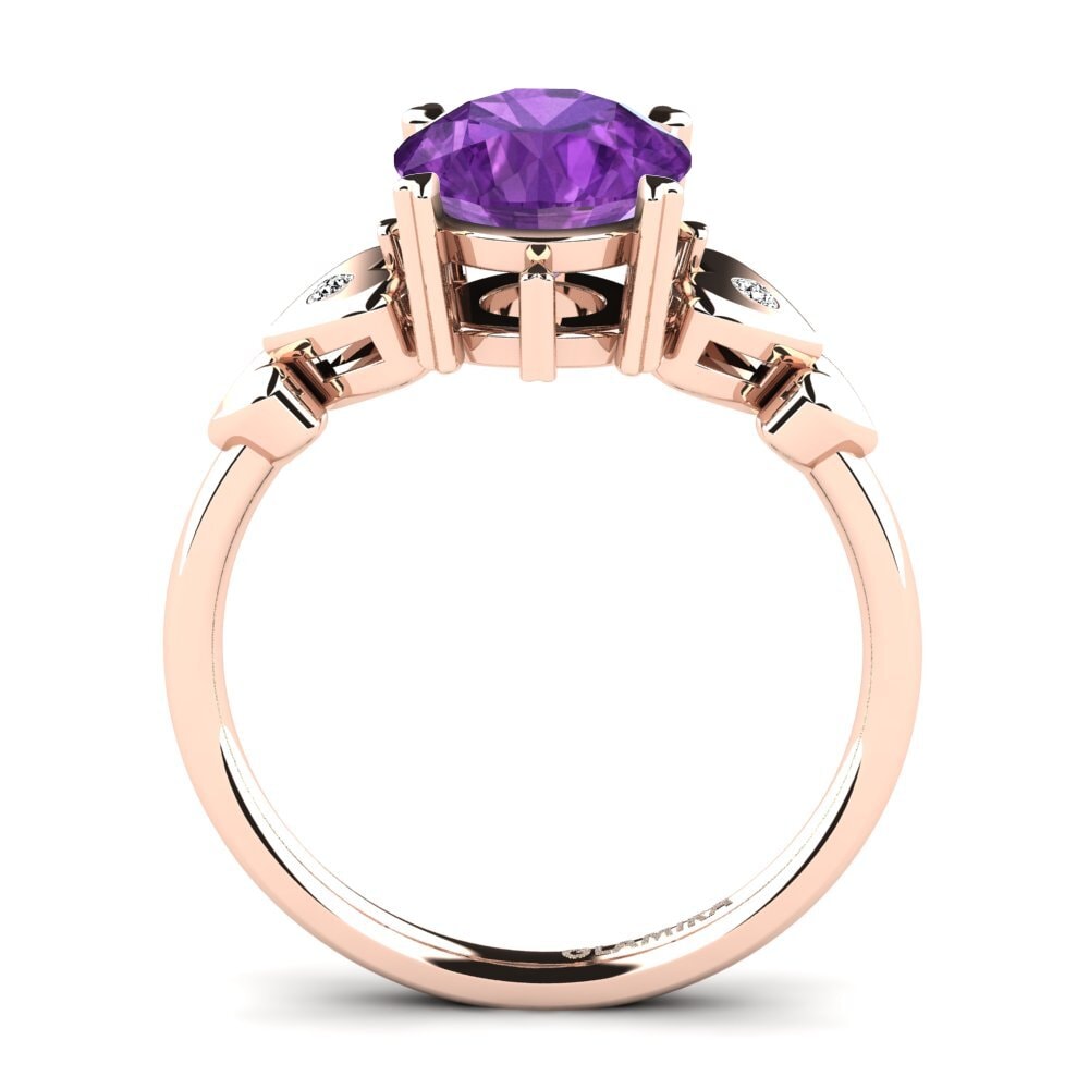 Amethyst Engagement Ring Camponilla 2.0 crt