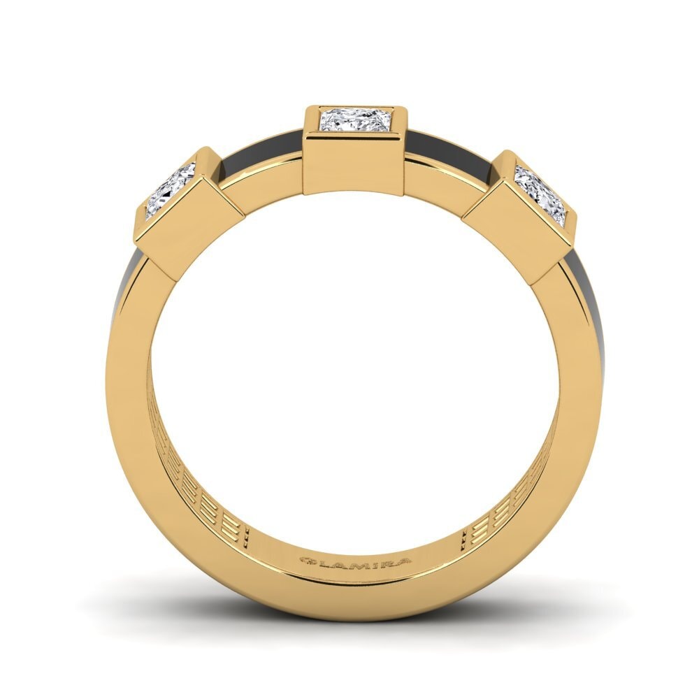 Princesa Moissanita Anillo Canardo