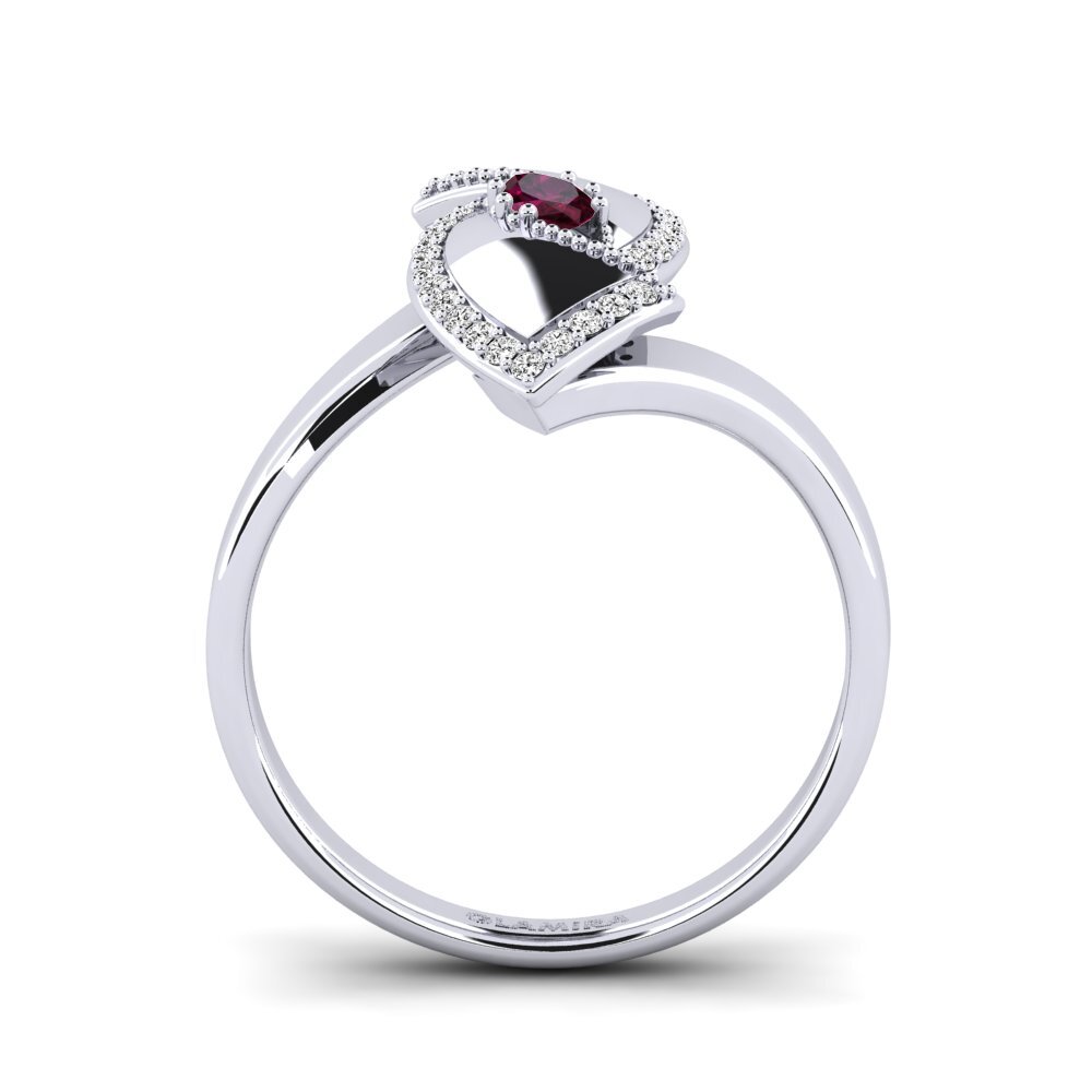 Rhodolite Garnet Ring Canetter
