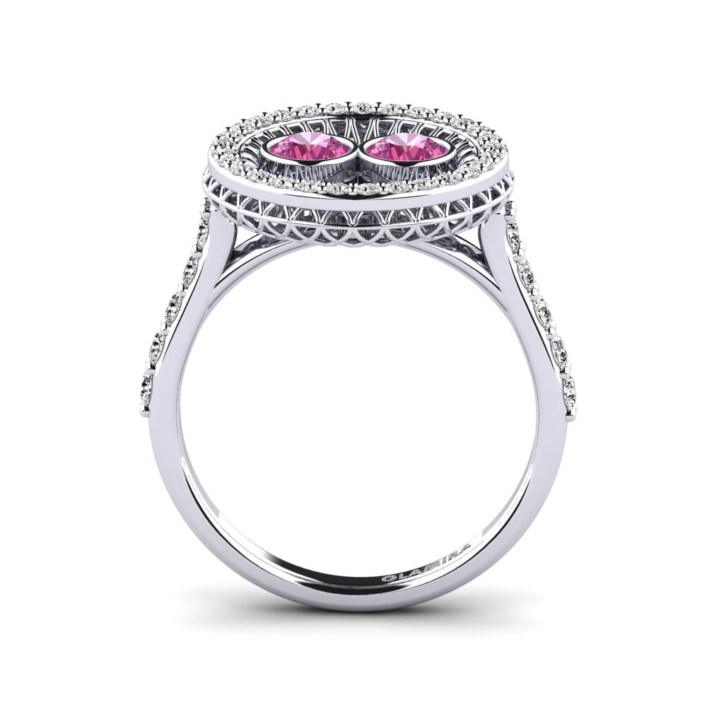 Pink Topaz Ring Caniculairen