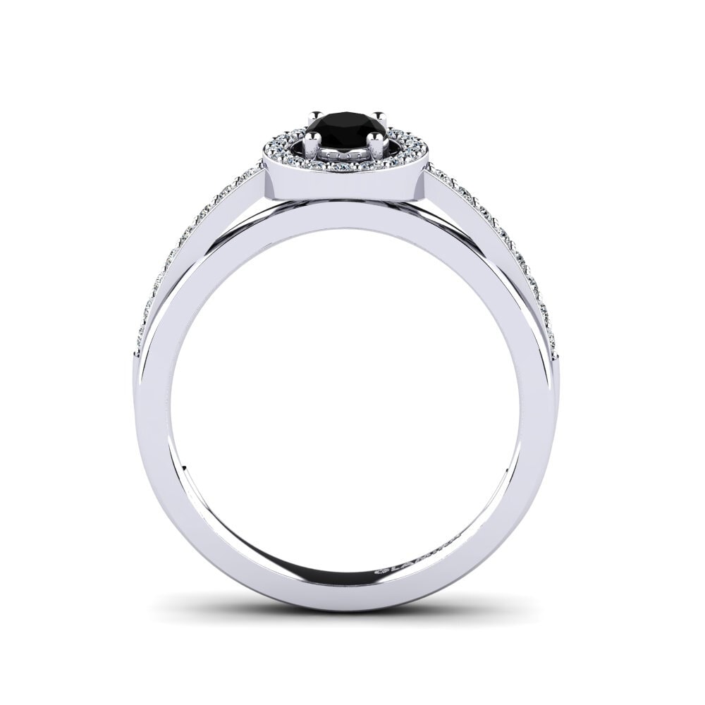 Black Onyx Women's Ring Caol