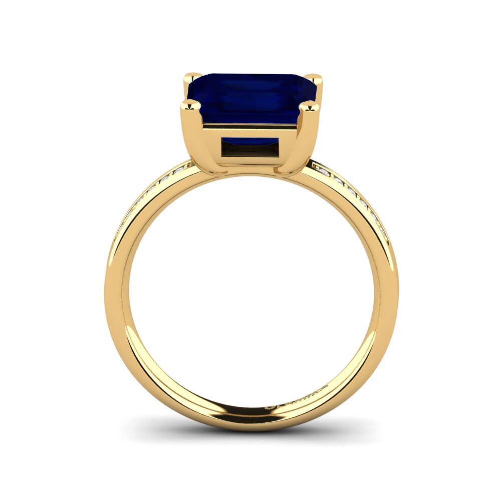 18ct Yellow Gold Engagement Ring Carabell