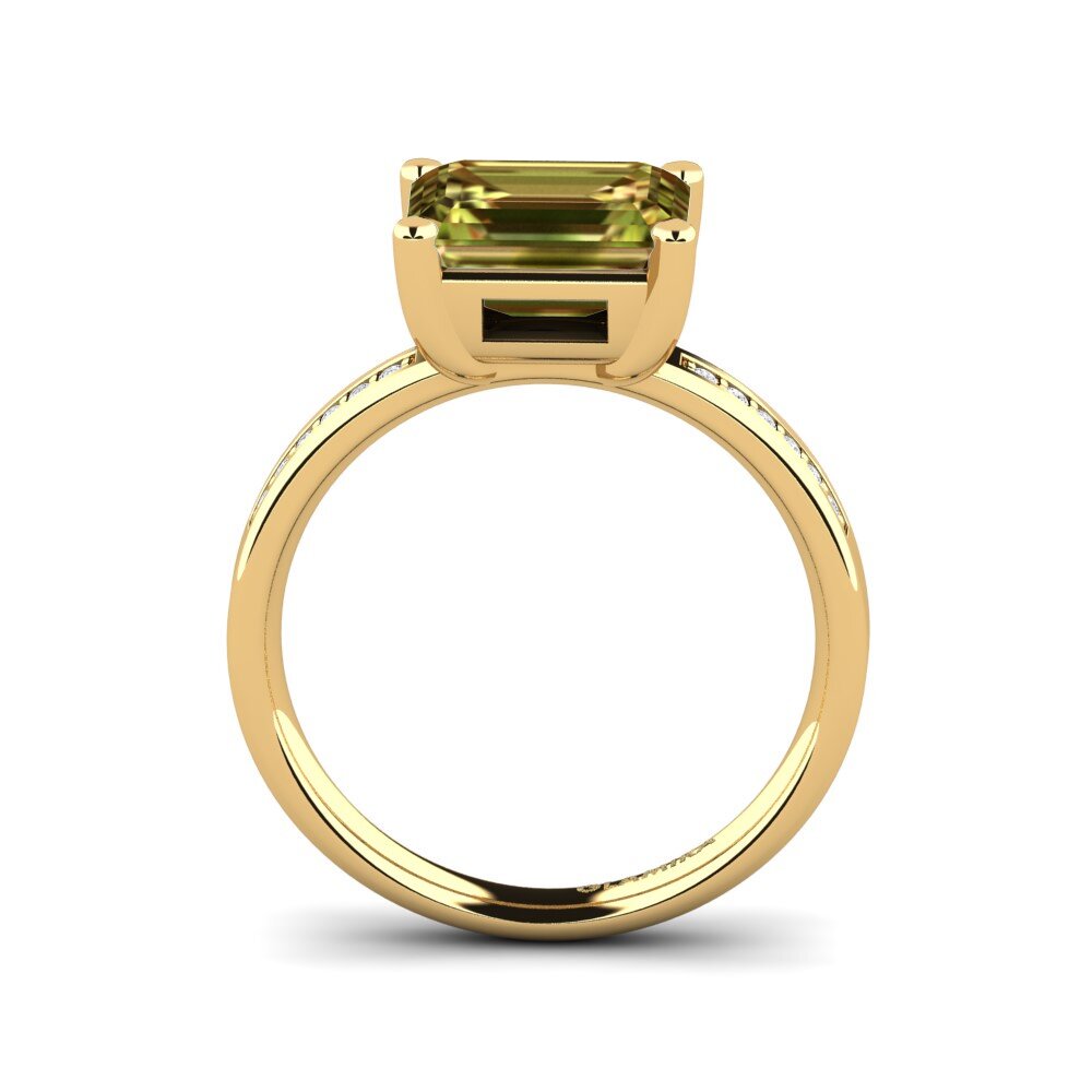 18ct Yellow Gold Engagement Ring Carabell