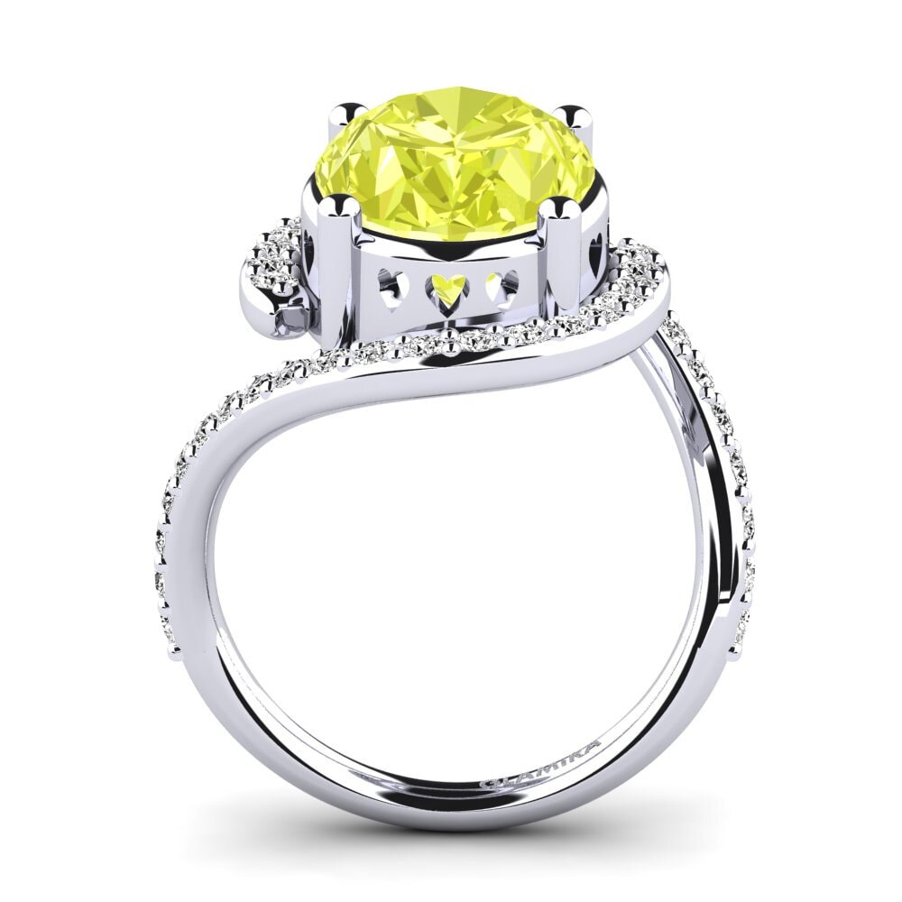 Lemon Quartz Ring Carolann