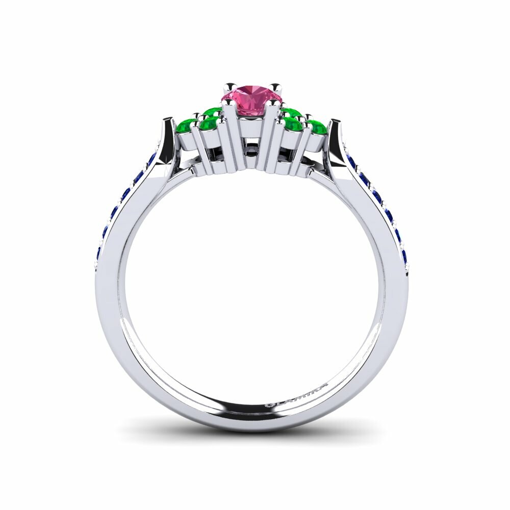 Pink Tourmaline Engagement Ring Cassidy