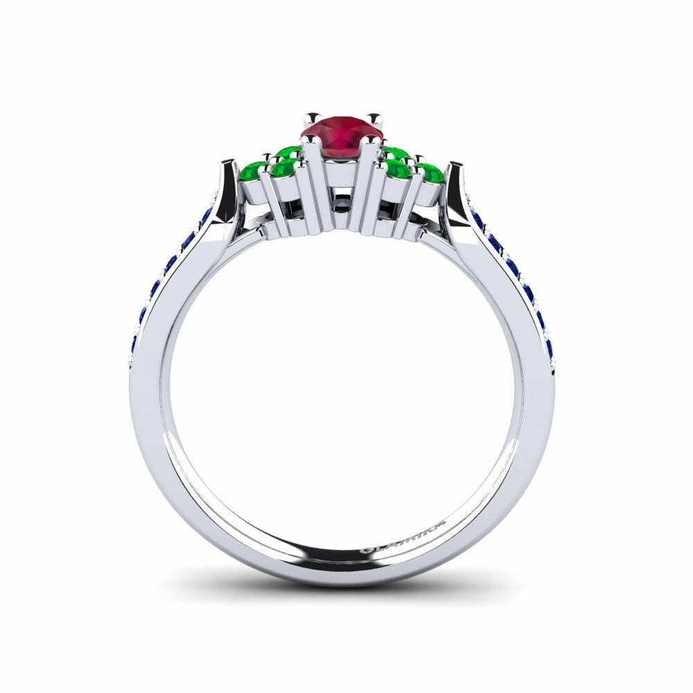 Ruby Engagement Ring Cassidy