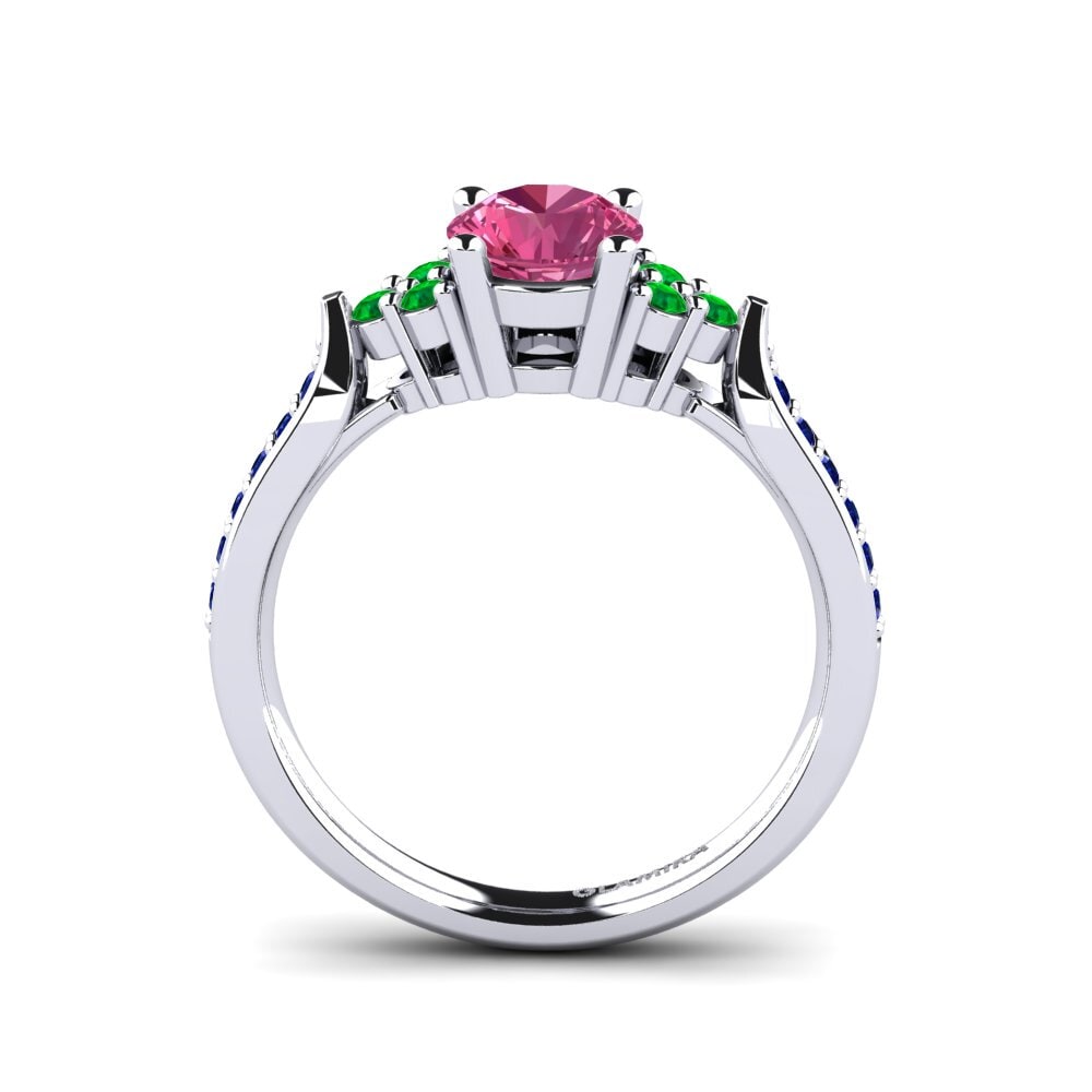 Pink Tourmaline Engagement Ring Cassidy 0.8 crt