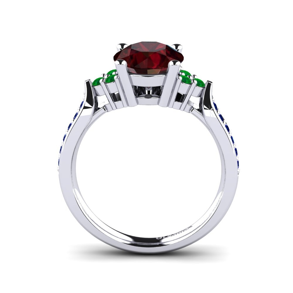 Garnet Engagement Ring Cassidy 2.0 crt
