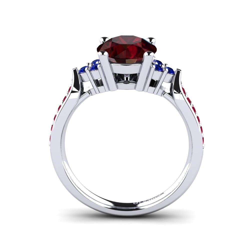 Garnet Engagement Ring Cassidy 2.0 crt