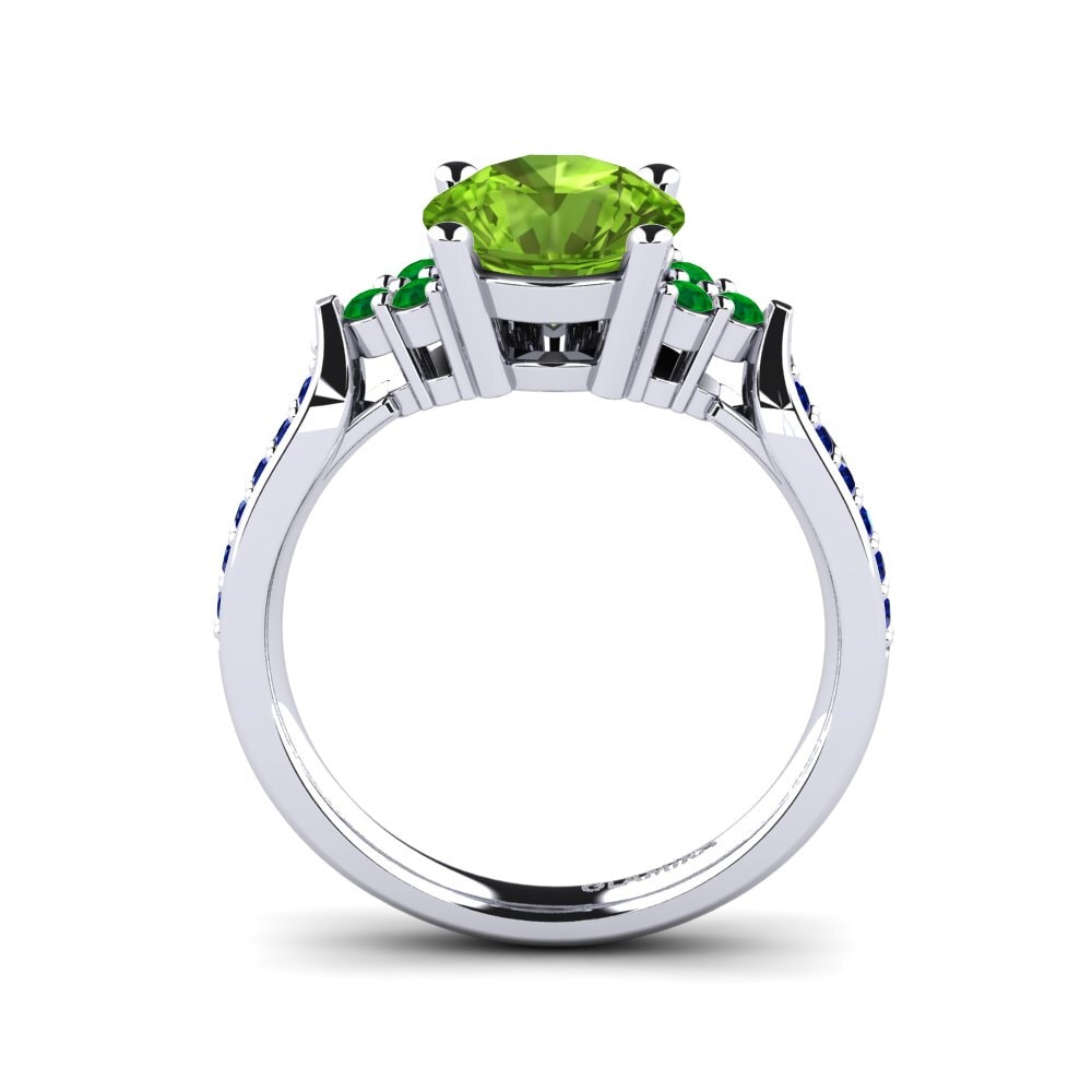 Peridot Engagement Ring Cassidy 2.0 crt