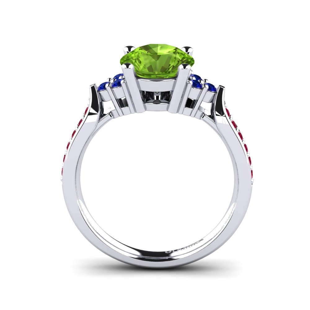 Peridot Engagement Ring Cassidy 2.0 crt