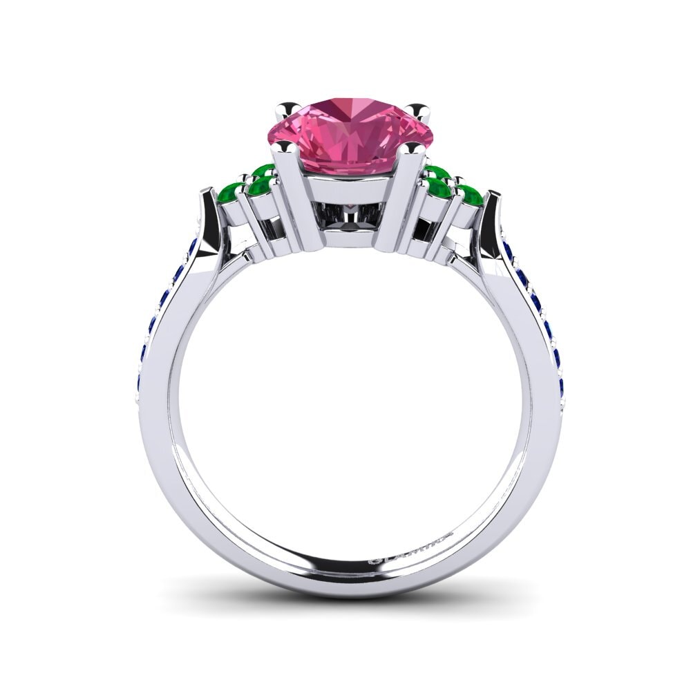 Pink Tourmaline Engagement Ring Cassidy 2.0 crt