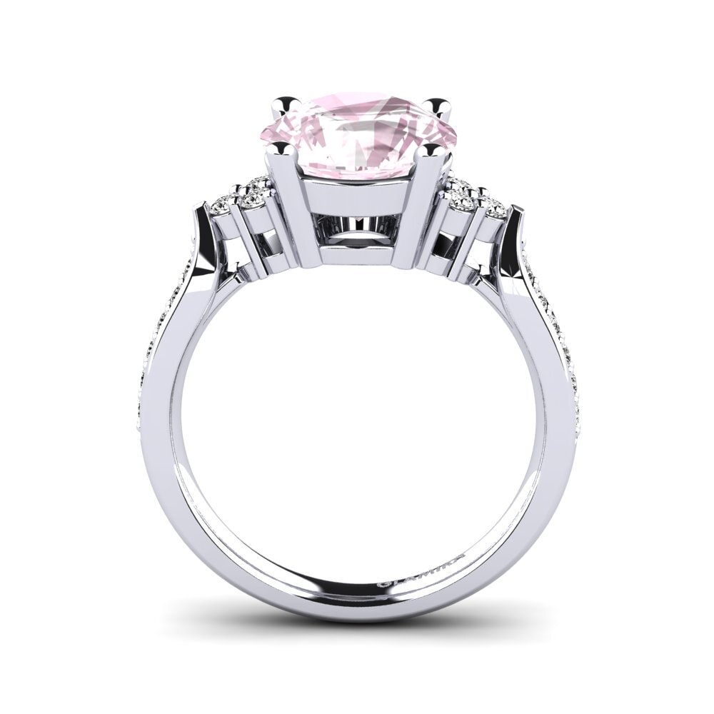 Kunzite Engagement Ring Cassidy 3.0 crt