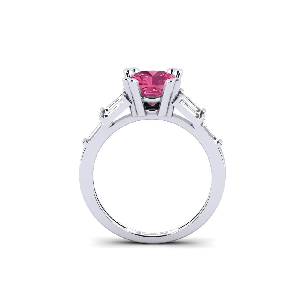 Pink Tourmaline Engagement Ring Castres