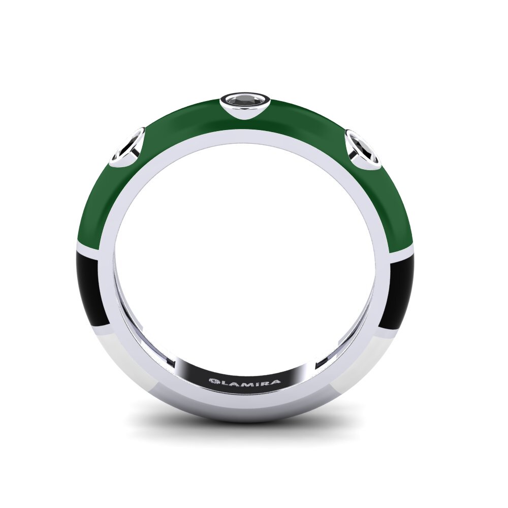 Schwarzer Onyx Ring Catena